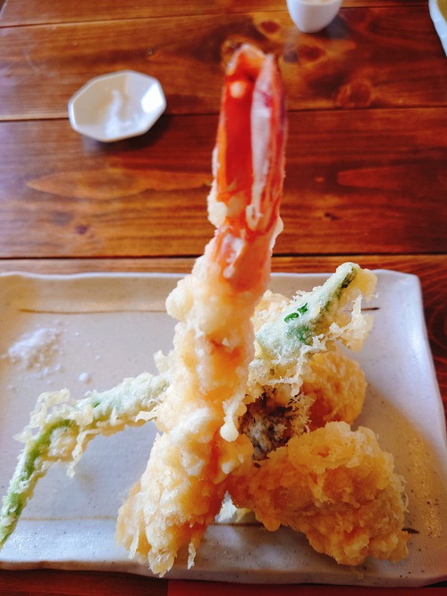 地魚と大海老一本天せいろ/浅草じゅうろく 修善寺はなれ@伊豆市 地魚と大海老一本天せいろ/浅草じゅうろく 修善寺はなれ@伊豆市