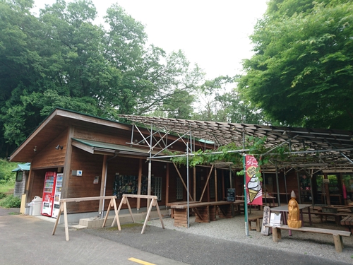 元祖わさびソフト/萬城の滝キャンプ場@伊豆市地蔵堂〜! 元祖わさびソフト/萬城の滝キャンプ場@伊豆市地蔵堂〜!