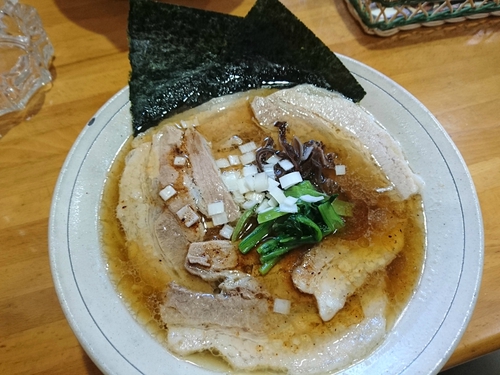 戸田・CAFE セピアの特製チャーシュー麺！