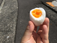 温泉卵〜小沢の湯・熱海市