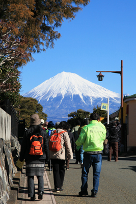 富士山と歩く 間宿岩淵