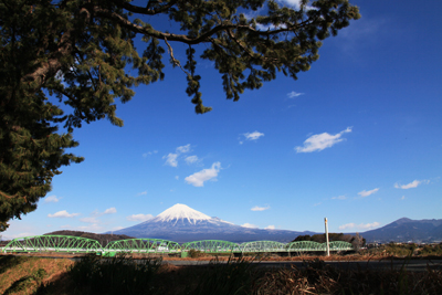 富士山と歩く 間宿岩淵