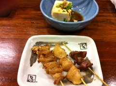 焼き鳥で一杯