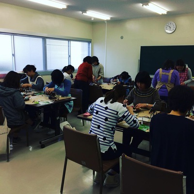 レッスン風景:「家庭教育学級」伊豆の国市 レッスン風景:「家庭教育学級」伊豆の国市