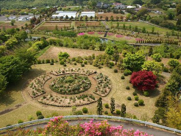 つつじ山展望台より
