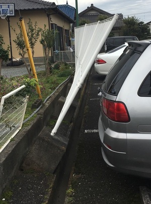 風が凄かった台風でした #富士市 風が凄かった台風でした #富士市