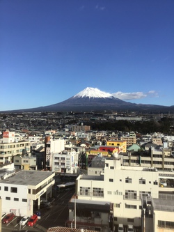 寒波は来たけど晴天の #富士市 寒波は来たけど晴天の #富士市