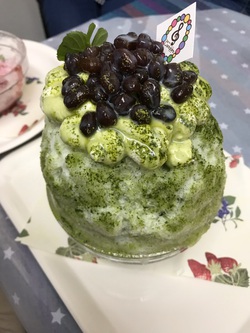 今年も好調、カンタービレのかき氷 今年も好調、カンタービレのかき氷