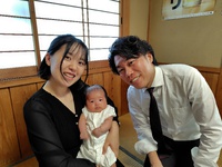お宮参り、おめでとうございます。