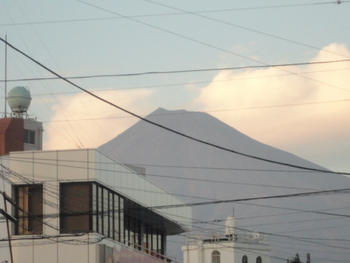 夕焼け富士山
