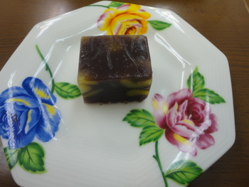 栗蒸し羊羹