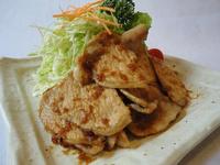 とんかつ屋のしょうが焼き定食