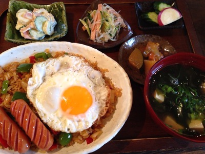 山家さんで日替わり定食♪♪