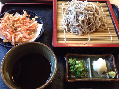 桜えび蕎麦ランチ♪♪