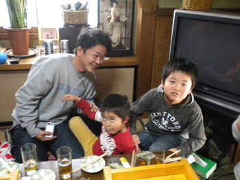 急遽、新年会へ・・・