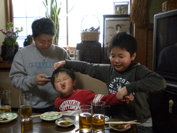 急遽、新年会へ・・・