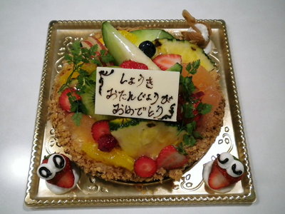 誕生日ケーキ!!