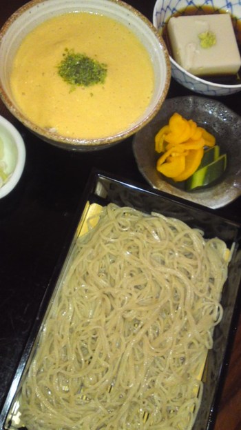 お蕎麦とろろ