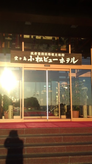 夕日を