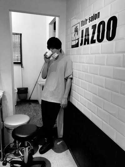 営業終わりに 営業終わりに