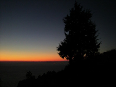 今日の夕景 17:09