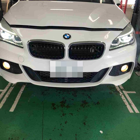 H27 BMW 218i エンジンマウント及びリヤショックカバー異音のため交換 H27 BMW 218i エンジンマウント及びリヤショックカバー異音のため交換