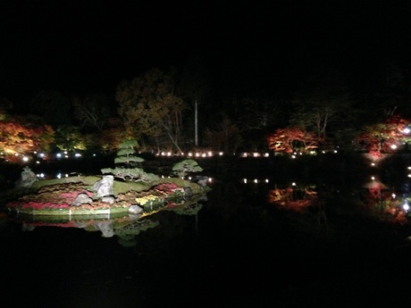 虹の郷の紅葉 虹の郷の紅葉