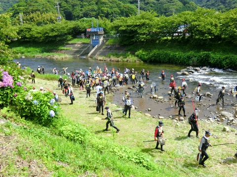 第62回静岡県鮎友釣選手権大会in河津川 第62回静岡県鮎友釣選手権大会in河津川