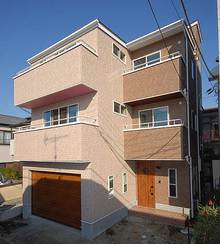 沼津にて3階建てガレージハウス見学会