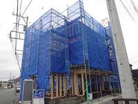3階建てガレージハウス構造見学会 3階建てガレージハウス構造見学会