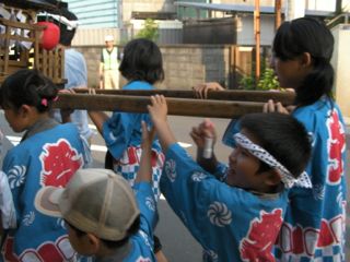 本日は祭りの為