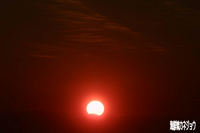 11月21日の夕陽