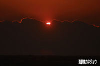 11月21日の夕陽