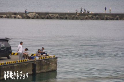 釣りの人達