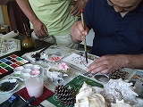 樹庵で絵手紙同好会