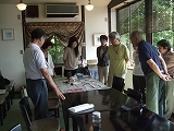 樹庵で絵手紙同好会