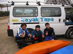 2月9日狩野川にて