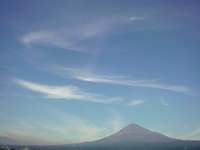 秋の富士山