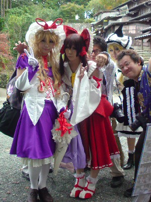 いつもかわいいコスプレで来てくれます♪