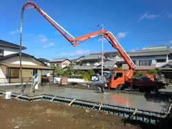 「SE構法・富士見台の家」基礎工事