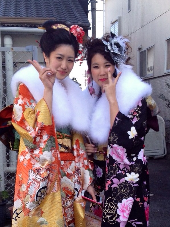 振袖はいいなぁ〜!