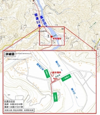 原木情報：富士川河川敷1（中流域で夏期の配布計画）