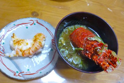 本物伊勢海老を!
