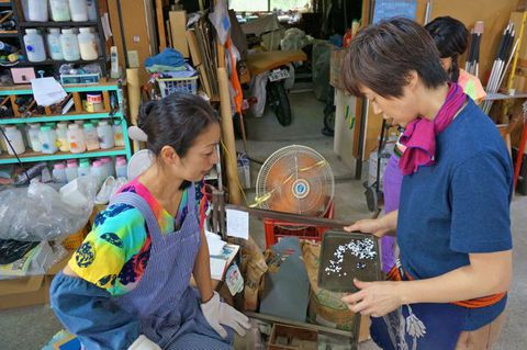 吹きガラスmeg & 王子編