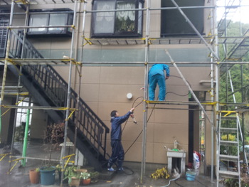 OB施主南江間のH邸リフォーム始まる