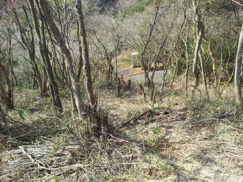 箱根芦ノ湖の現場視察に