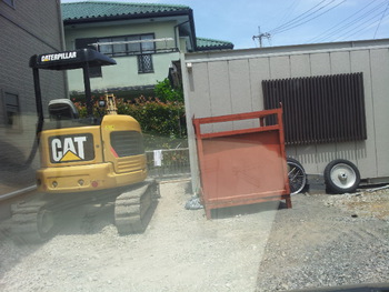 伊豆の国市古奈のCa邸工事準備