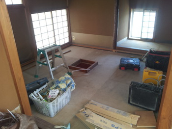 伊東市iマンションリフォーム始まる