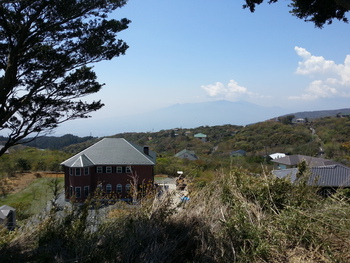芦ノ湖高原別荘地の現場視察へ