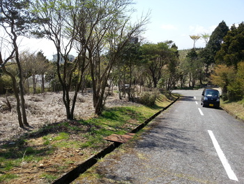芦ノ湖高原別荘地の現場視察へ